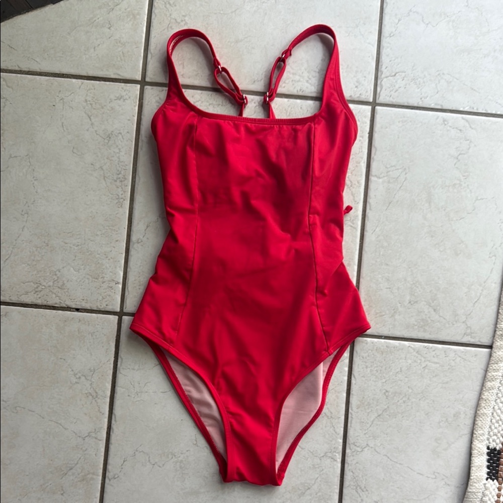 Cupshe Red One Piece Swimsuit